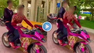 Dangerous Stunt Lands Mumbai Motorcyclists