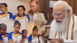 Modi Indian Womens Hockey Team