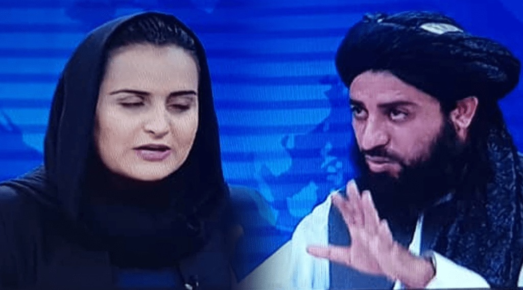 Afghanistan Crisis: तालिबान प्रवक्त्याला मुलाखत महिला अँकर घेणार हे सांगताच...! (Photo- Twitter)