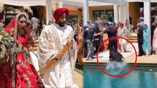 wedding photographer falls into swimming pool Video viral gst 97
