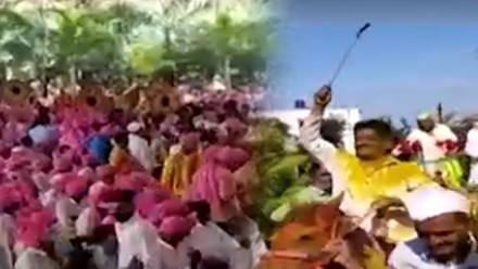 Pune Shiv Sena ZP Member Devram Lande Break Rules Covid19 at Son Marriage gst 97