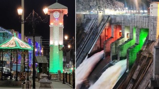 jammu kashmir tricolor photo