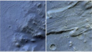 landslide on Mars