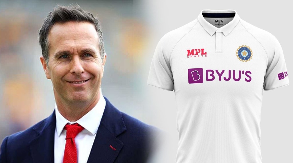 ravindra jadeja has gifted his test jersey to former england skipper michael vaughan