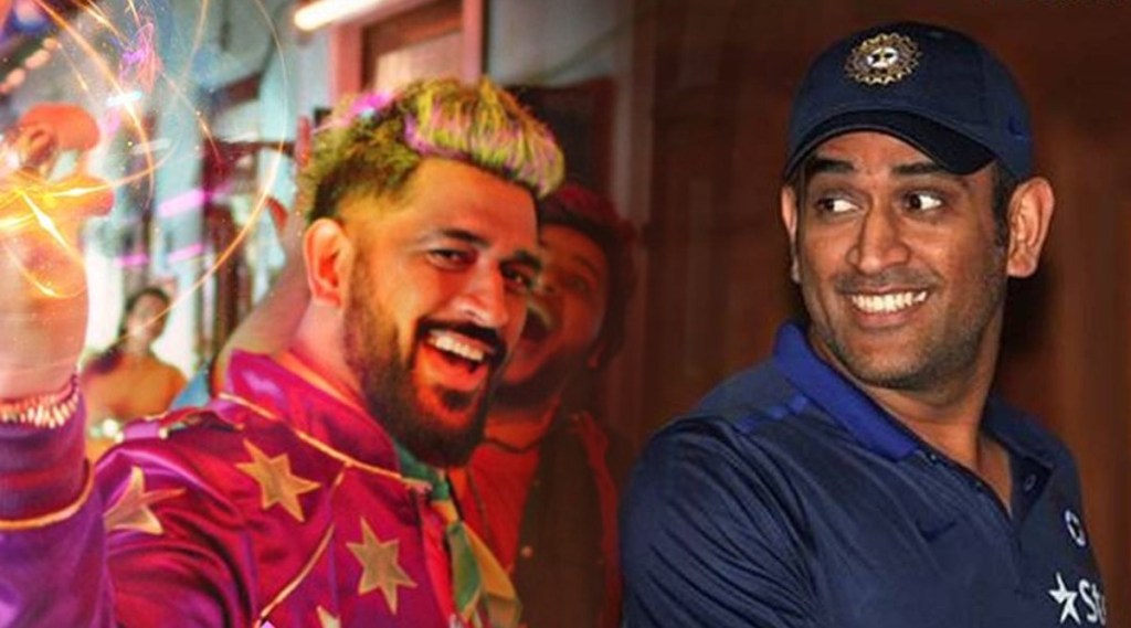 csk skipper ms dhoni showcased his new look for an IPL 2021 promo
