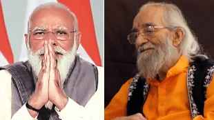 pm narendra modi babasaheb purandare