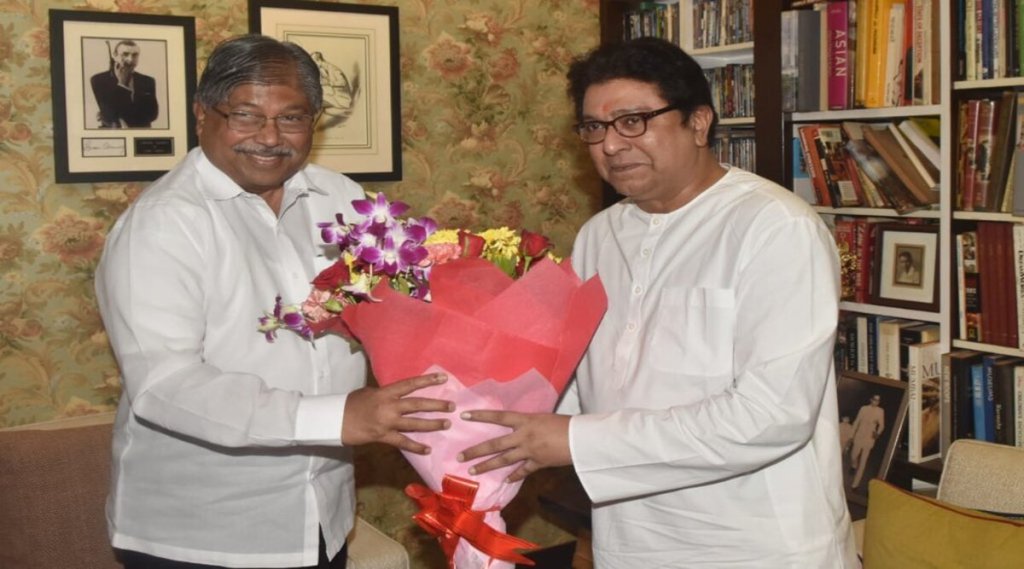 Chandrakant Patil visit to Delhi after Raj Thackeray meet