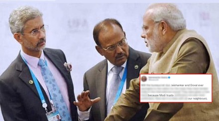 s jaishankar Ajit Doval