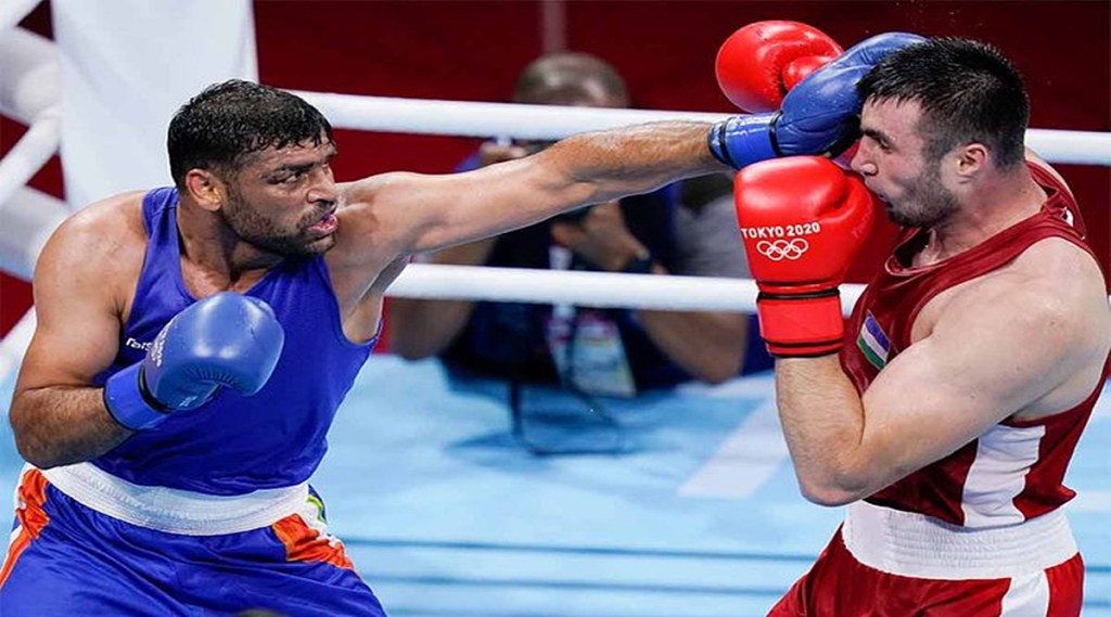 tokyo olympics 2020 boxer satish kumar loses in quarter-finals