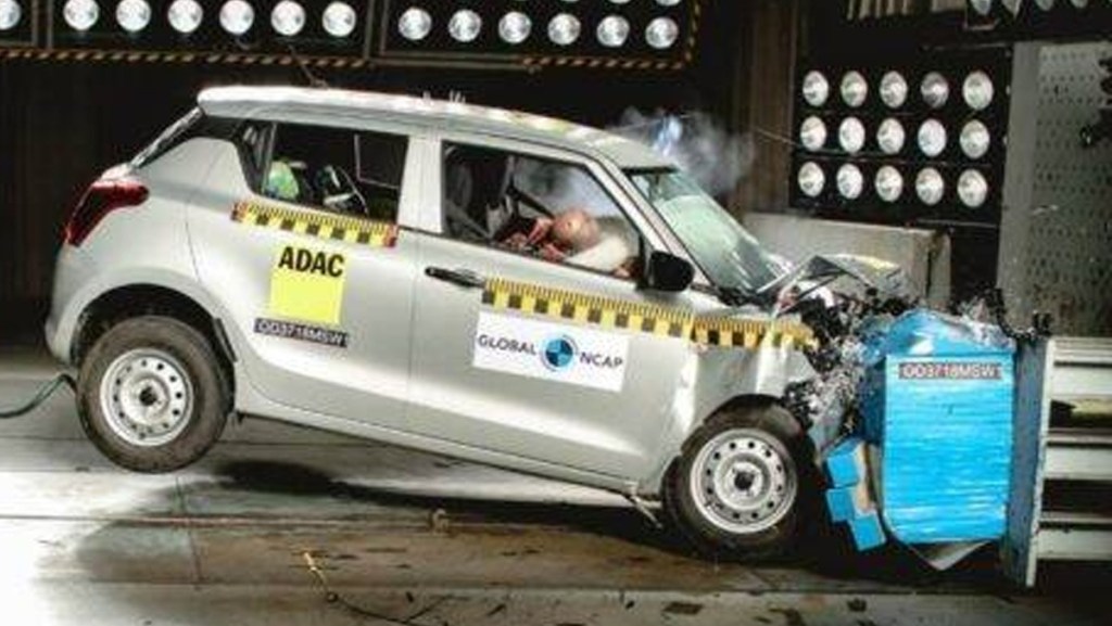 India-Made Suzuki Swift Hatchback Receives Zero Stars in Latest Crash Test