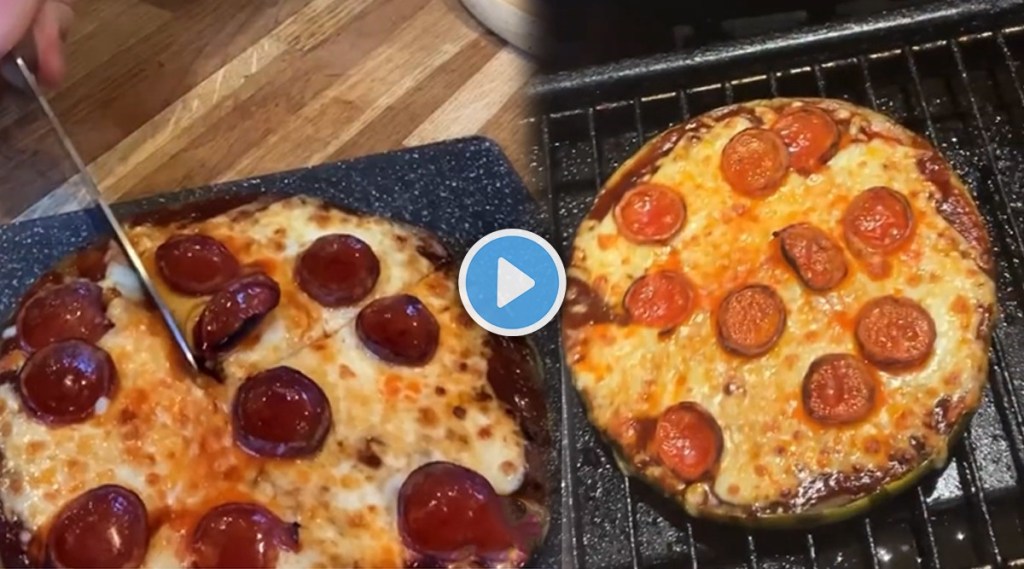 watermelon pizza viral video