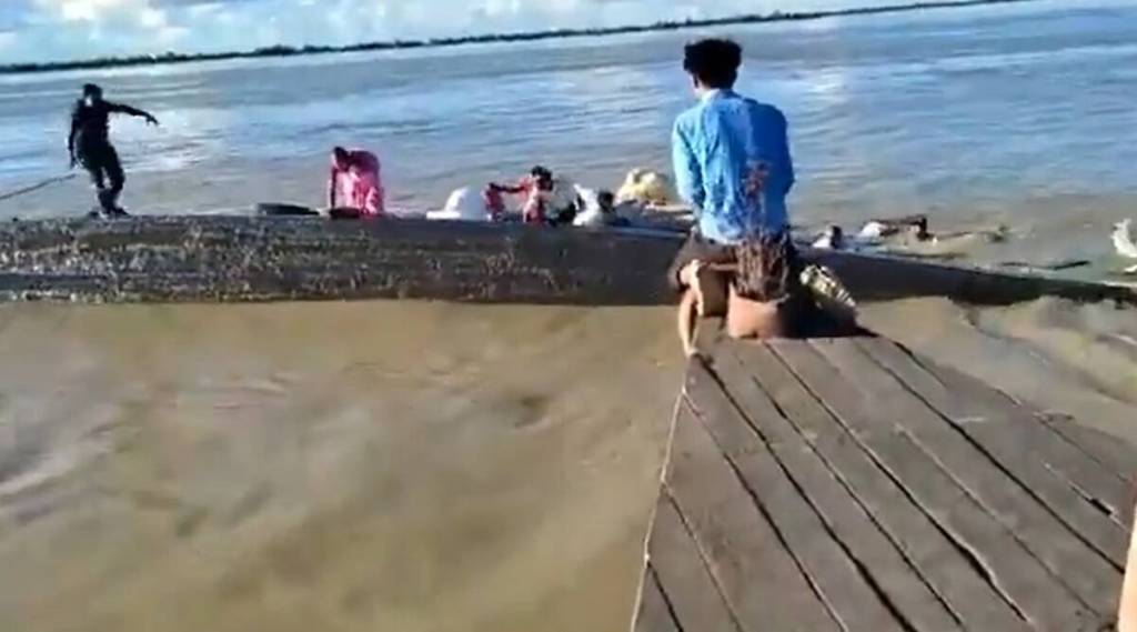 Assam: Boat capsizes after collision with ferry in Jorhat