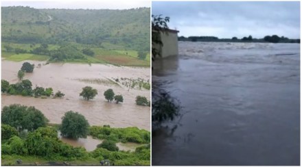 बीड जिल्ह्याला मुसळधार पावसाचा तडाखा; मांजरा धरणाचे सर्व १८ दरवाजे उघडले!