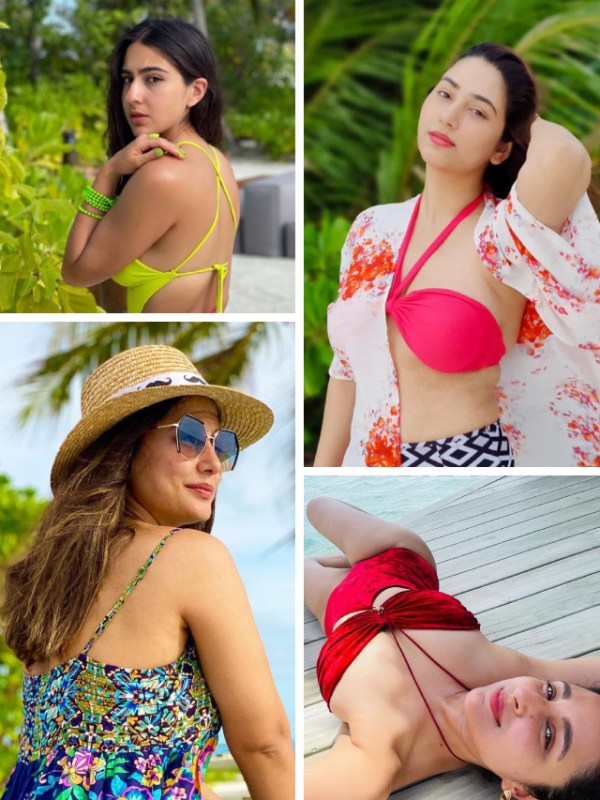 Bollywood Actress Vacation Hot Bikini Photos