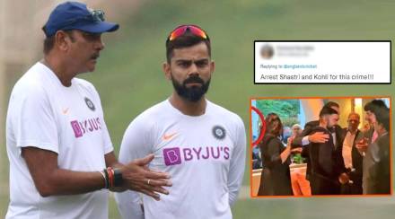 India vs England 5th Test 2021 Cancelled Ravi Shastri and Virat Kohli Trolled