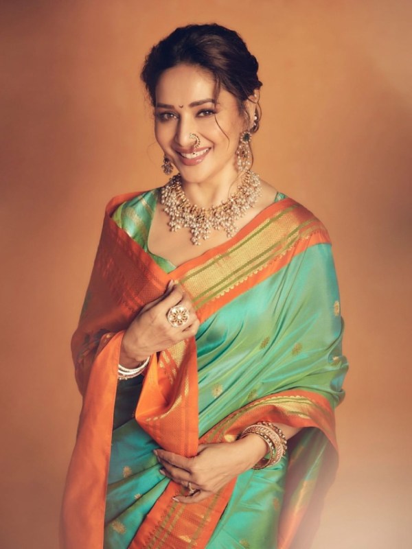 Madhuri Dixit Saree Collection