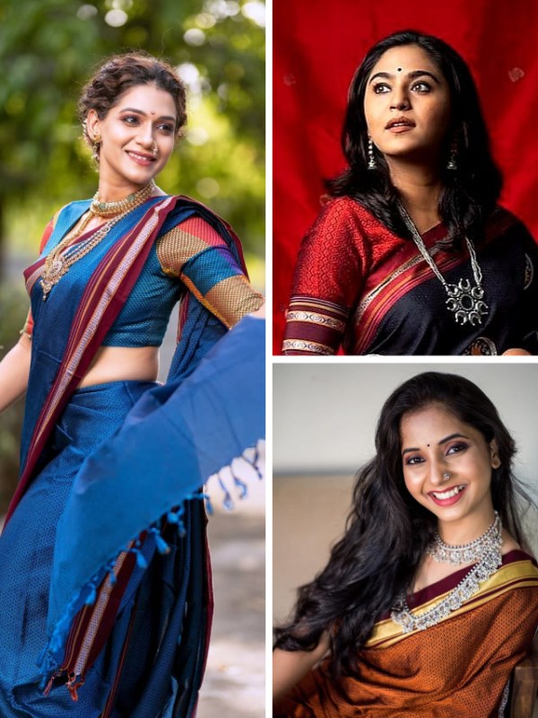 Marathi Actress Khun Saree Photos