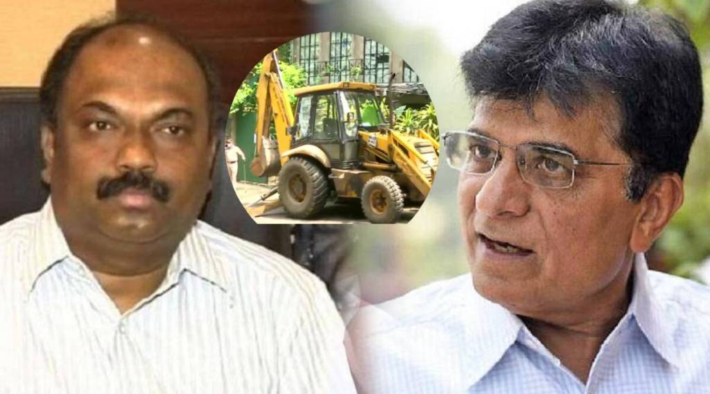 Minister Anil Parab kirit somaiya