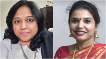 (सोनाली नवांगुळ आणि मंजुषा कुलकर्णी)