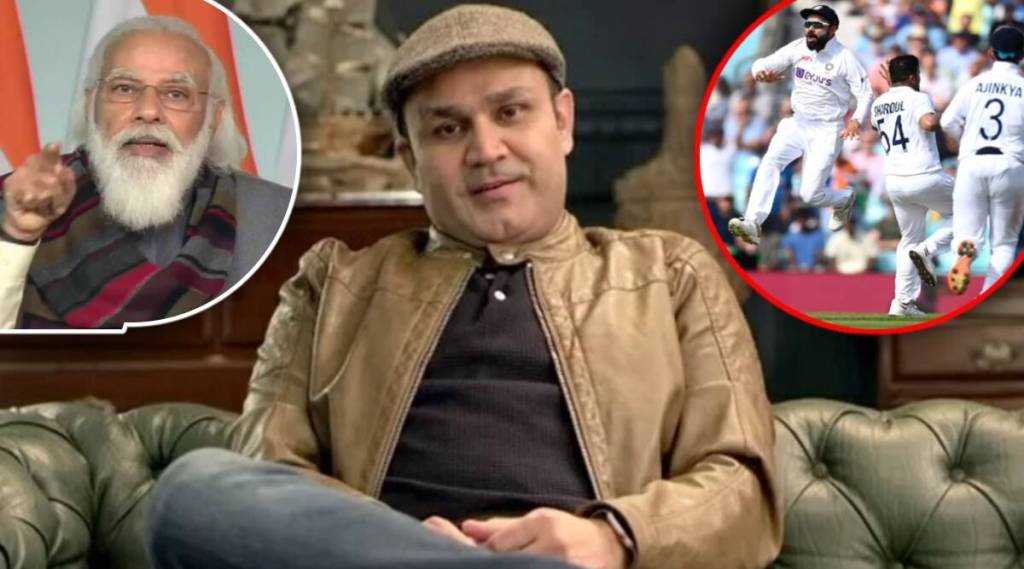 Virender Sehwag Tweeted a Photo of PM Modi
