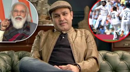 Virender Sehwag Tweeted a Photo of PM Modi