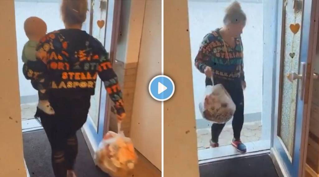 Woman accidentally threw the child