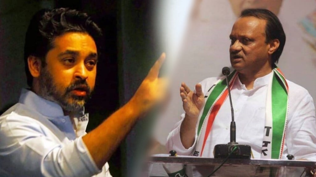 ajit pawar and nilesh rane