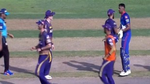 Ashwin got into a fight with Saudi as he was out in the last over