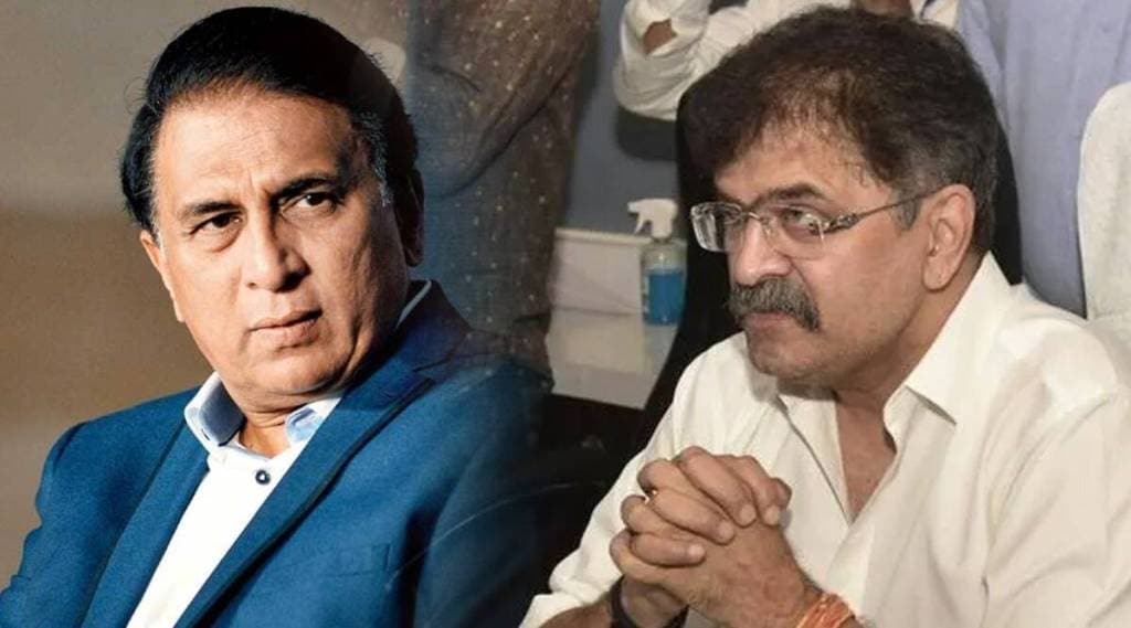 jitendra awhad on sunil gavaskar