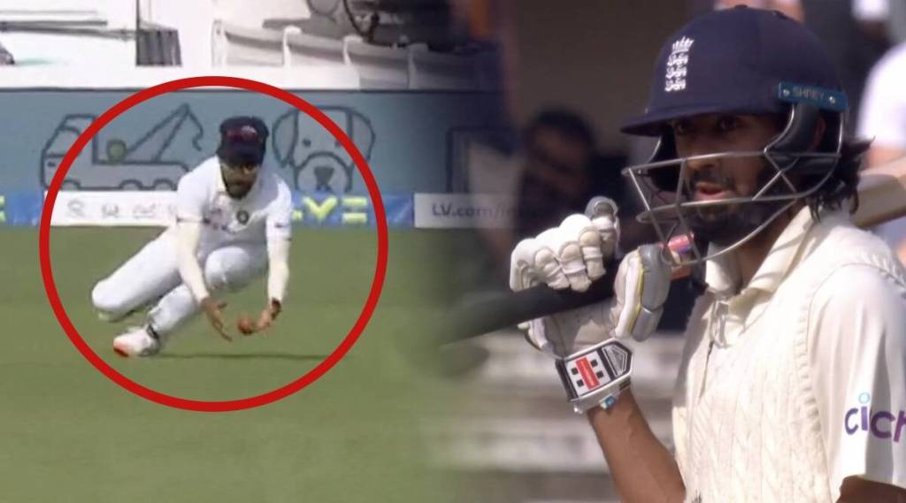 eng vs ind mohammed siraj dropped haseeb hamid on day five of oval test