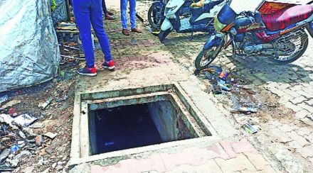 वसई-विरारमध्ये गटाराच्या झाकणांचा तुटवडा