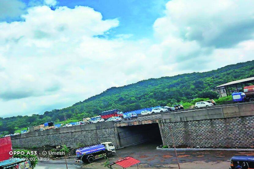 मालजीपाडा उड्डाणपुलावर कसरत