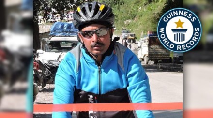world record by army officer