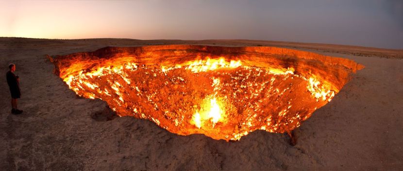 Darvaza gas crater Turkmenistan plan to close its Gateway to Hell