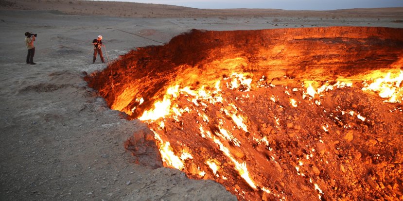 Darvaza gas crater Turkmenistan plan to close its Gateway to Hell