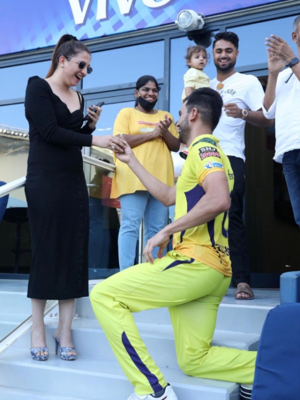 Deepak Chahar Propose Jaya Bhardwaj
