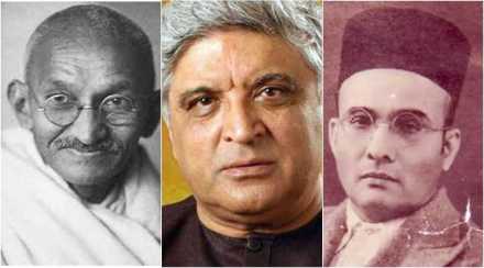 … म्हणून गांधीजींमुळे सावरकरांनी माफीची विनंती केल्याचा दावा खोटा : जावेद अख्तर