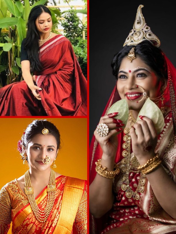 Navratri 2021 Red Marathi Actress