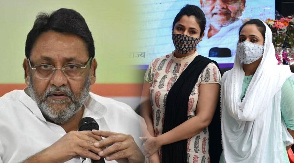 NCP, Nawab Malik, Nawab Malilk Daughter Sana Malik Shaikh, नवाब मलिक, सना मलिक शेख, भंगारवाला