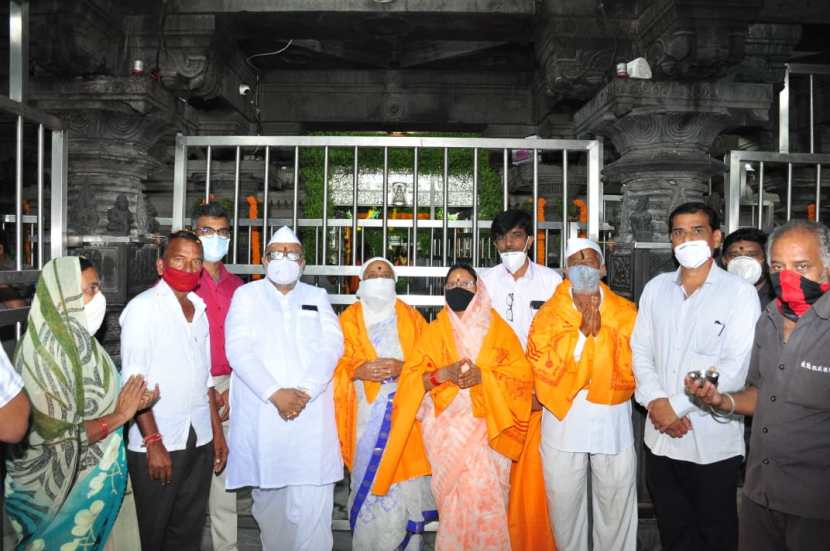 Pandharpur Shri Vitthal Rukimini Mandir Navratri 2021 Photos