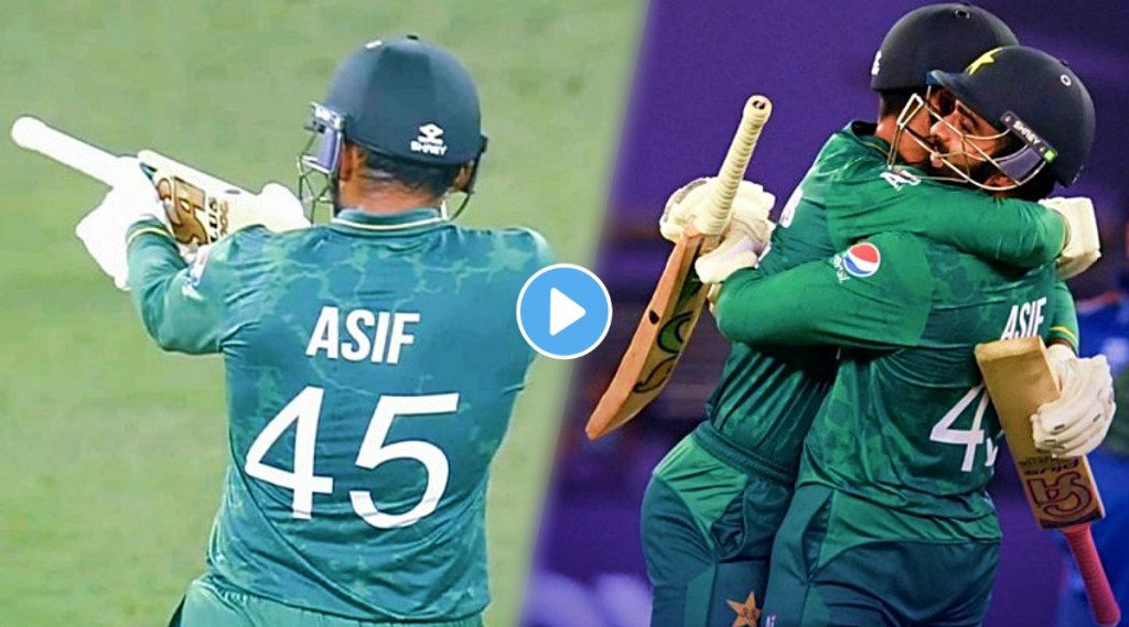t20 wc pakistan cricketer asif ali finishes with four sixes in an over against afghanistan t20 wc pakistan cricketer asif ali finishes with four sixes in an over against afghanistan
