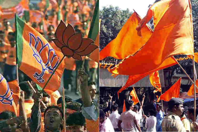 कामाच्या ठेक्यावरून राजकीय संघर्ष ; शिवसेना-भाजपच्या पदाधिकाऱ्यांत मुख्यालयातच बाचाबाची