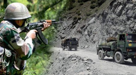 chinese army pla at boarder lac