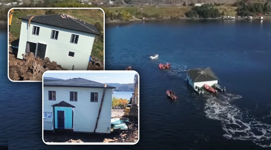 house shifting on boat