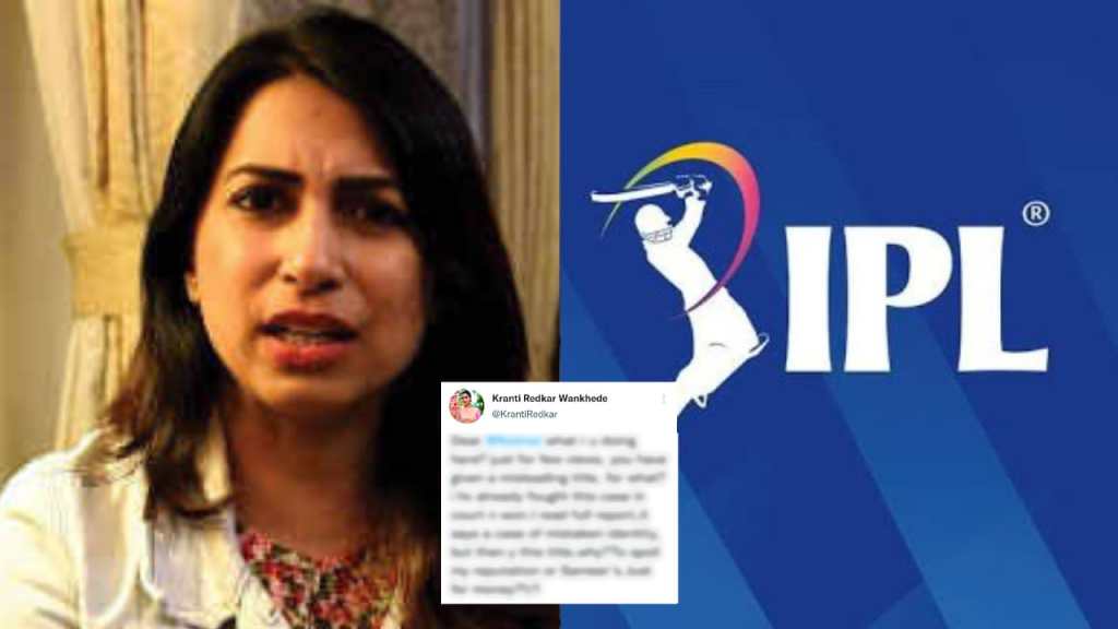 sameer wankhede, sameer wankhede wife, actress kranti redkar, kranti redkar, kranti redkar tweet,