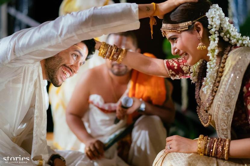 २०१७ सालामध्ये समांथा आणि नागा चैतन्यने गोव्यामध्ये मोठ्या धूमधडाक्यात लग्न केलं.