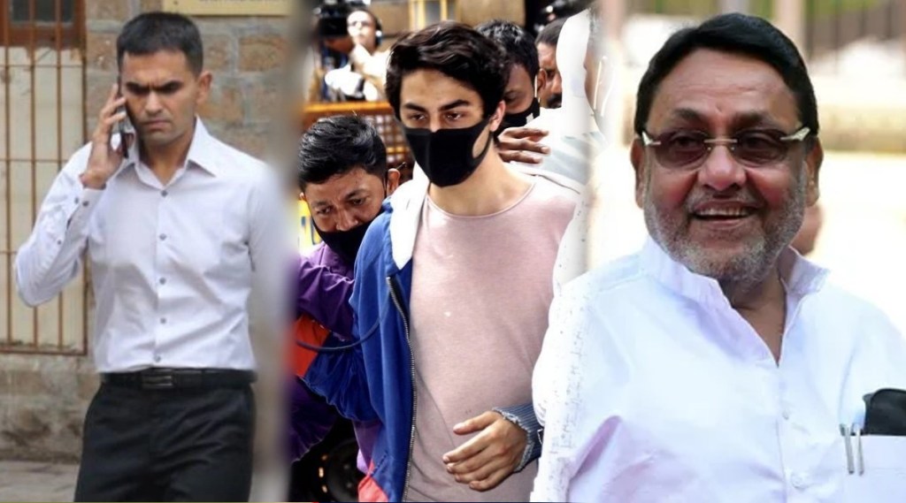 sameer wankhede Aryan Khan nawab malik