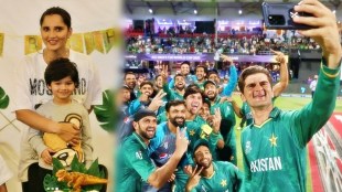 Sania Mirza Celebrates Son Izhaan Birthday With Pakistan Cricket Team