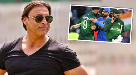 T20 WC Pakistans shoaib akhtar gives massage to former Indian players photos went viral T20 WC Pakistans shoaib akhtar gives massage to former Indian players photos went viral