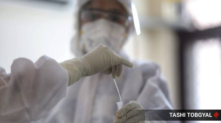 Decrease in the number of corona tests in Mumbai Decrease in the number of corona tests in Mumbai